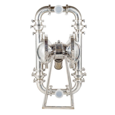 Pompa membranowa dwudmuchowa ze stali nierdzewnej AODD o maksymalnym ciśnieniu 120 psi i maksymalnym przepływie 150 gpm