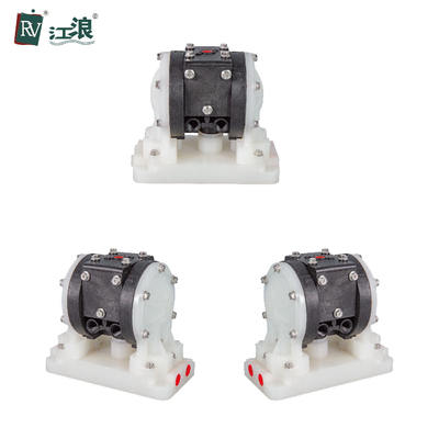 1/4 "Plastikowa pompa membranowa sterowana powietrzem do miniaturowej niskociśnieniowej instalacji ściekowej