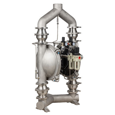 Nowa konstrukcja pneumatycznej pompy proszkowej z membranową z PTFE i przepływem 150 gpm do zastosowań przemysłowych