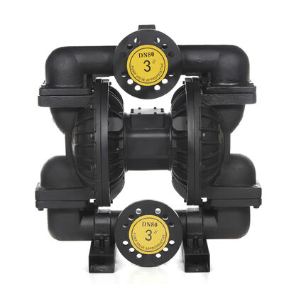 Maksymalne ciśnienie 120 psi, maksymalny przepływ 270 galonów na minutę, pompa membranowa AODD z membraną PTFE do oczyszczania ścieków i nawadniania