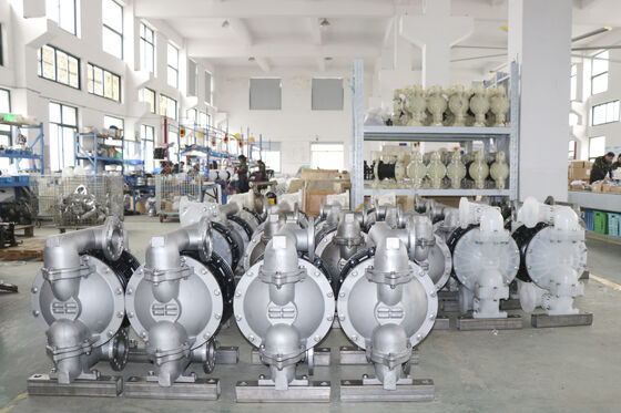 Certyfikowana przez CE pompa membranowa działająca na powietrzu o natężeniu przepływu 340L/M i źródle energii pneumatycznej