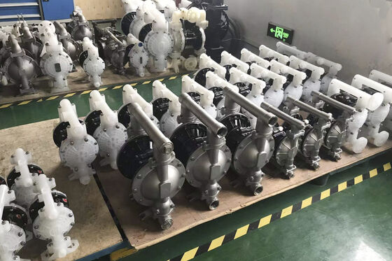 Certyfikowana przez CE pompa membranowa działająca na powietrzu o natężeniu przepływu 340L/M i źródle energii pneumatycznej