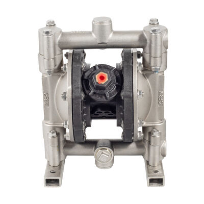 Pneumatyczna pompa membranowa podwójna z maksymalnym ciśnieniem 100 psi, maksymalnym przepływem 15 gpm i membraną Hytrel do oczyszczania ścieków