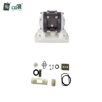 1/4 "Plastikowa pompa membranowa sterowana powietrzem do miniaturowej niskociśnieniowej instalacji ściekowej
