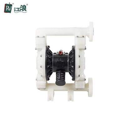 PVDF Kynoar Pompa membranowa zasilana powietrzem 1,5 cala 40 mm Zakład chemiczny 120 Psi