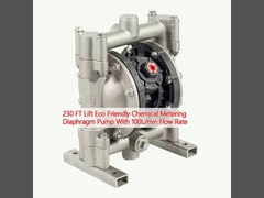 230 FT Lift Eco Friendly Chemical Metering Diaphragm Pump z natężeniem przepływu 100L/min